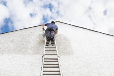Peinture extérieure à la Demie — façades et ravalement